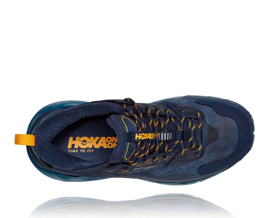 Hoka One One Trailsko Dame - Kaha Lav Gore-Tex - Mørkeblå - 104375DNJ